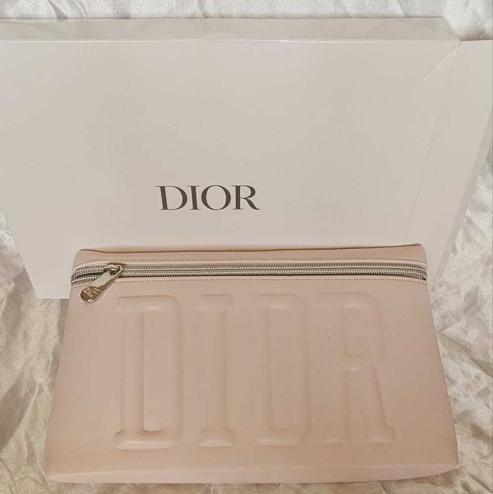 Dior Blush Pink Cosmetic Pouch